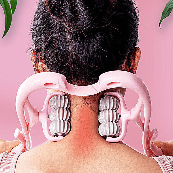 NeckBud Massage Roller – Ultimate Relief for Neck, Back & Shoulder Pain