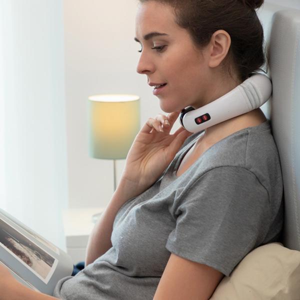 Wearable IR Neck Massager – Portable Cervical Pain Relief & Relaxation Device – Ideal Gift