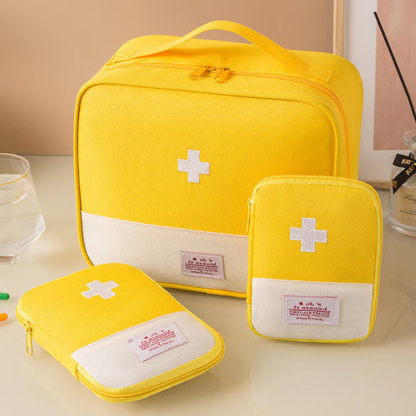 Portable Outdoor First Aid Kit, Medicine Storage Bag Set for Travel & Emergency