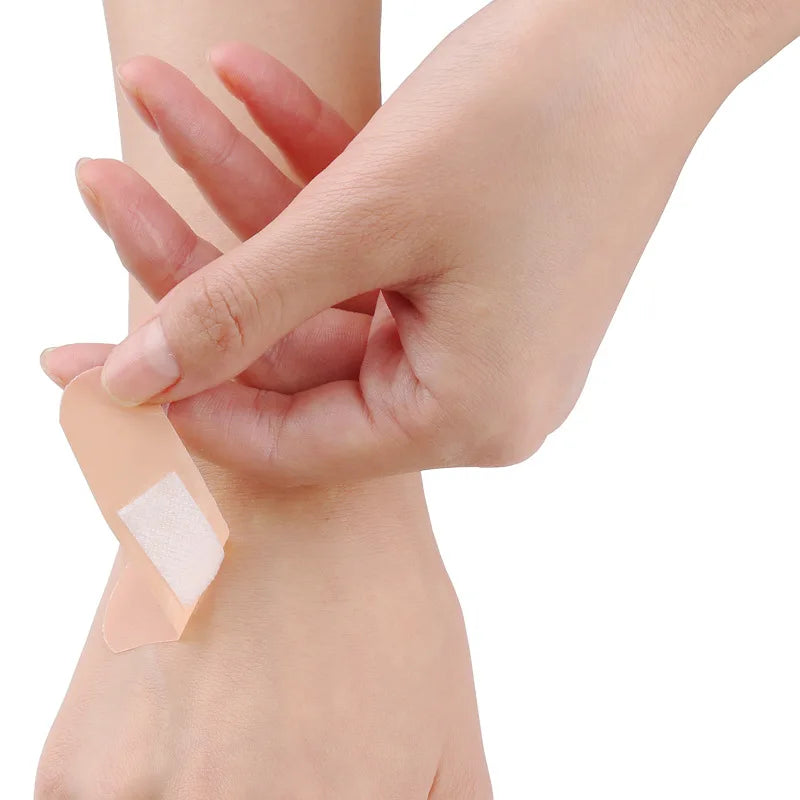 Advanced Waterproof Band Aid Plasters,Breathable Wound Stickers with Cushion for Fast Healing, First Aid Kit Essential