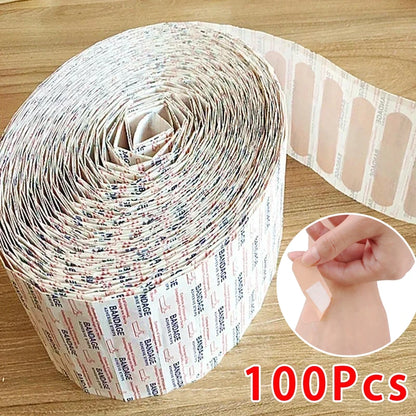 Advanced Waterproof Band Aid Plasters,Breathable Wound Stickers with Cushion for Fast Healing, First Aid Kit Essential
