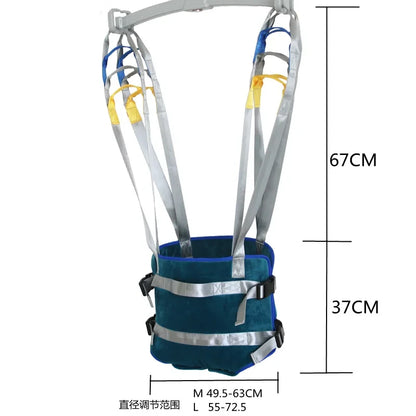 Adjustable Lift Sling Rehabilitation Assistance Belt for Disabled Patients Walking