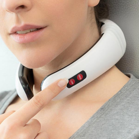 Wearable IR Neck Massager – Portable Cervical Pain Relief & Relaxation Device – Ideal Gift