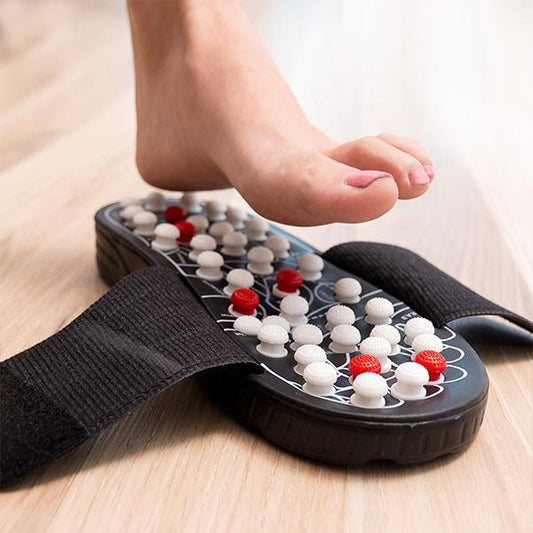 Acupressure Foot Massager Slippers – Deluxe Comfort & Relaxation